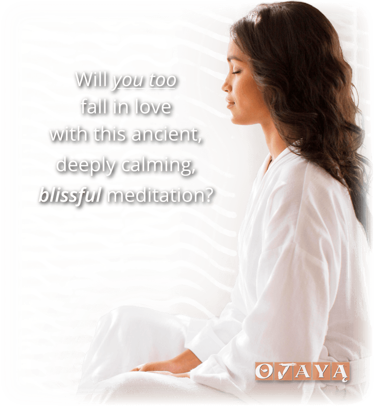 Deep Underwater new Ocean Rays - lighter Girl meditating: Will you fall in love with this ancient, deeply, calming, blissful meditation?