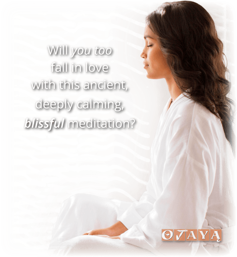 Girl meditating: Will you fall in love with this ancient, deeply, calming, blissful meditation?