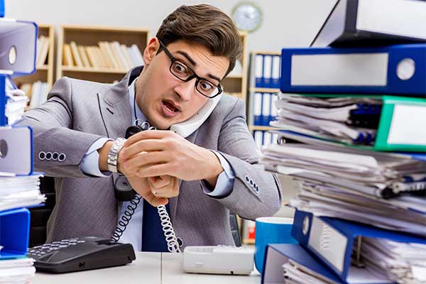 Busy executive is too stressed to meditate